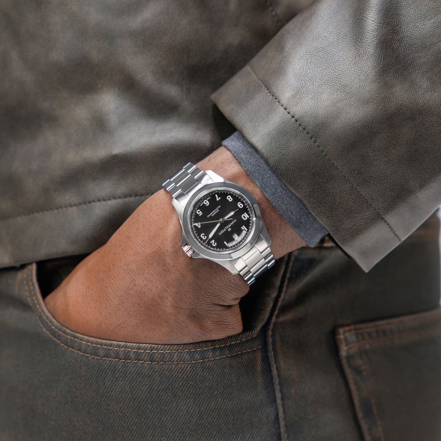Khaki Field King Day-Date 40 mm - HAMILTON