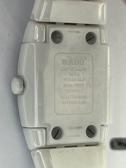 Jubilé RADO Céramique Blanche - Montre D'occasion