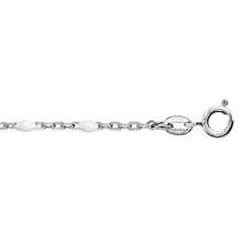 Charger l&#39;image dans la galerie, Bracelet Résine Blanche - Argent 925‰

