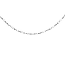 Charger l&#39;image dans la galerie, Collier Résine Blanche - Argent 925‰
