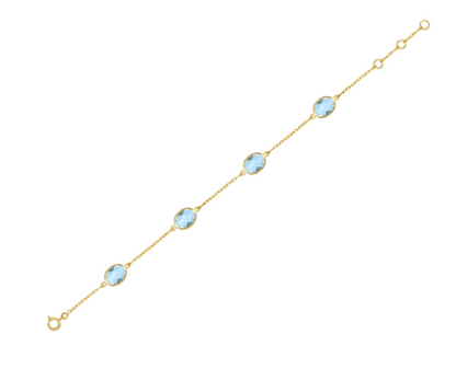 Bracelet Topaze - Or Jaune 375‰