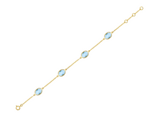 Charger l&#39;image dans la galerie, Bracelet Topaze - Or Jaune 375‰
