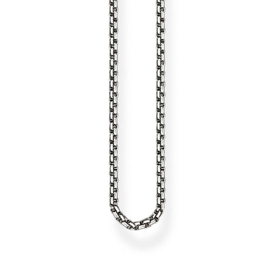 Chaîne Maille Venitienne Noircie 1 mm THOMAS SABO - Argent 925‰