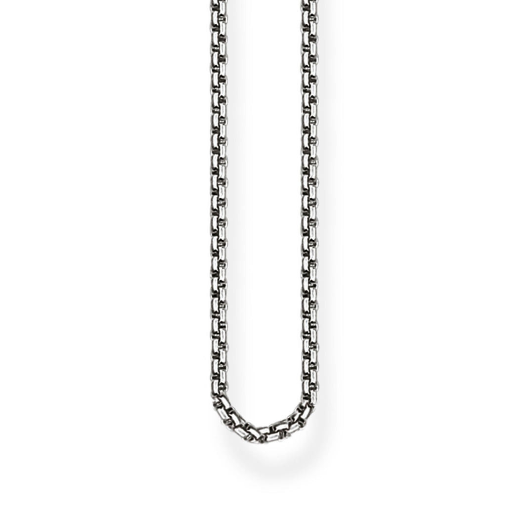 Chaîne Maille Venitienne Noircie 1 mm THOMAS SABO - Argent 925‰