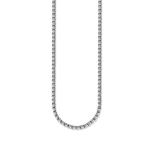 Charger l&#39;image dans la galerie, Chaîne Maille Venitienne Noircie 2 mm THOMAS SABO - Argent 925‰
