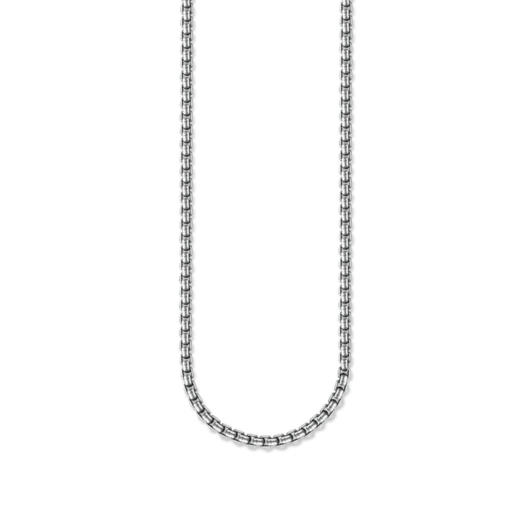 Chaîne Maille Venitienne Noircie 2 mm THOMAS SABO - Argent 925‰